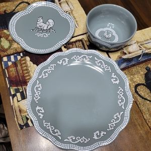 24 pc. Temp-tations Dinnerware Set